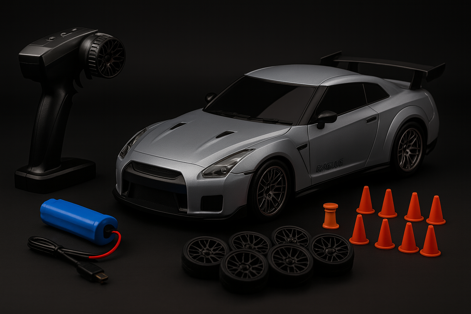 PlayVolt DriftX-R™ – Ultimate Silver Edition