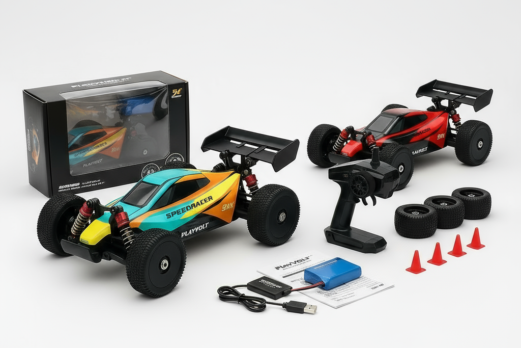 PlayVolt SpeedRacer-X Buggy format carré