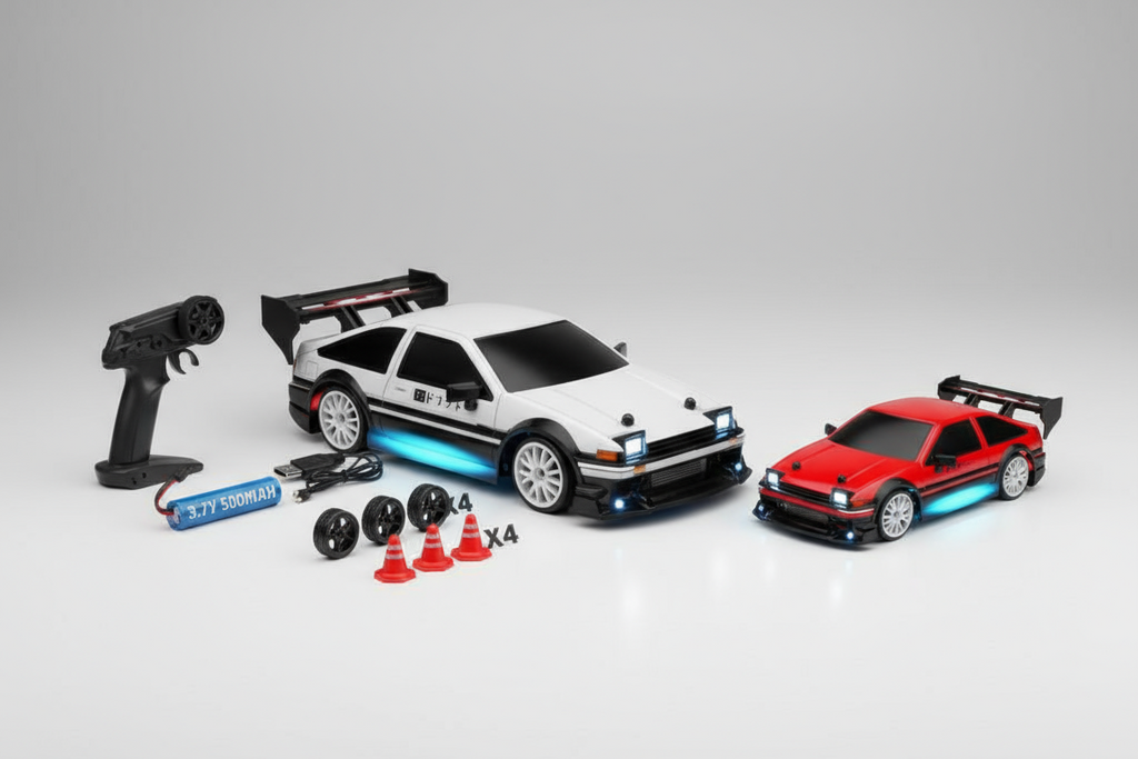 Voiture RC Drift blanche